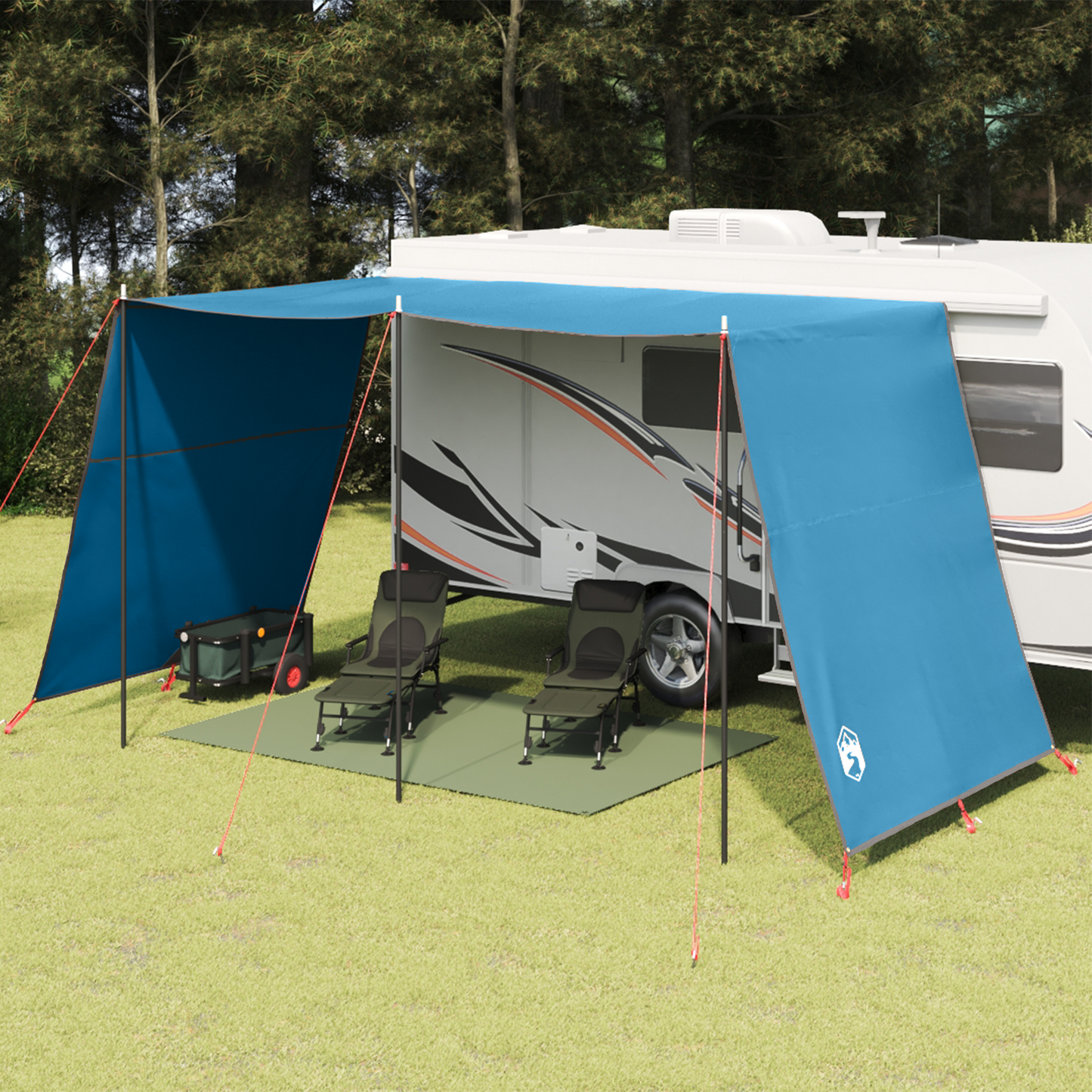 Water Resistant Tarp -Person 402 x 240 x 240 cm Waterproof