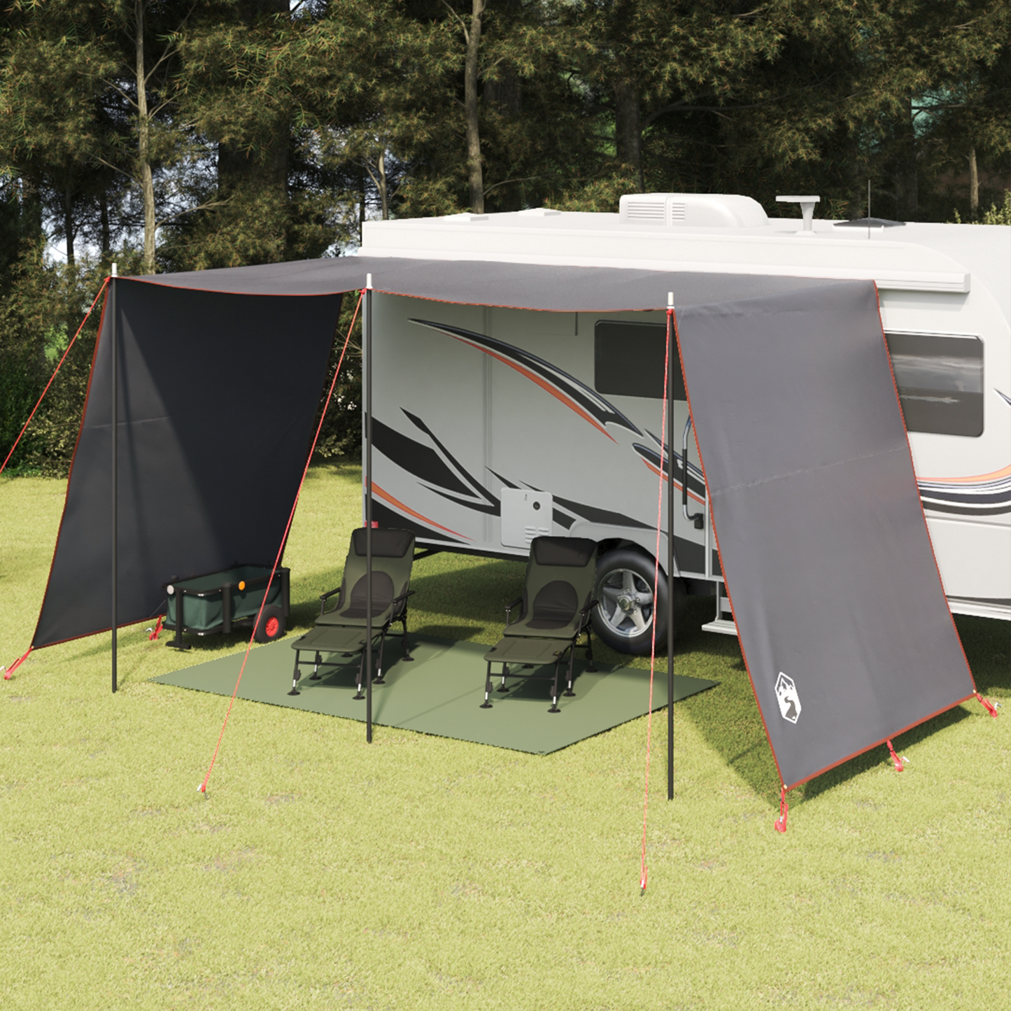 Water Resistant Tarp -Person 402 x 240 x 230 cm Waterproof