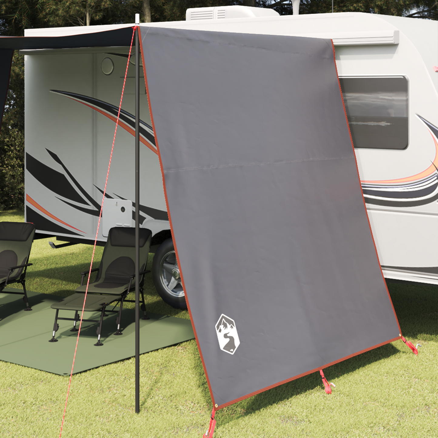 Water Resistant Tarp -Person 402 x 240 x 230 cm Waterproof