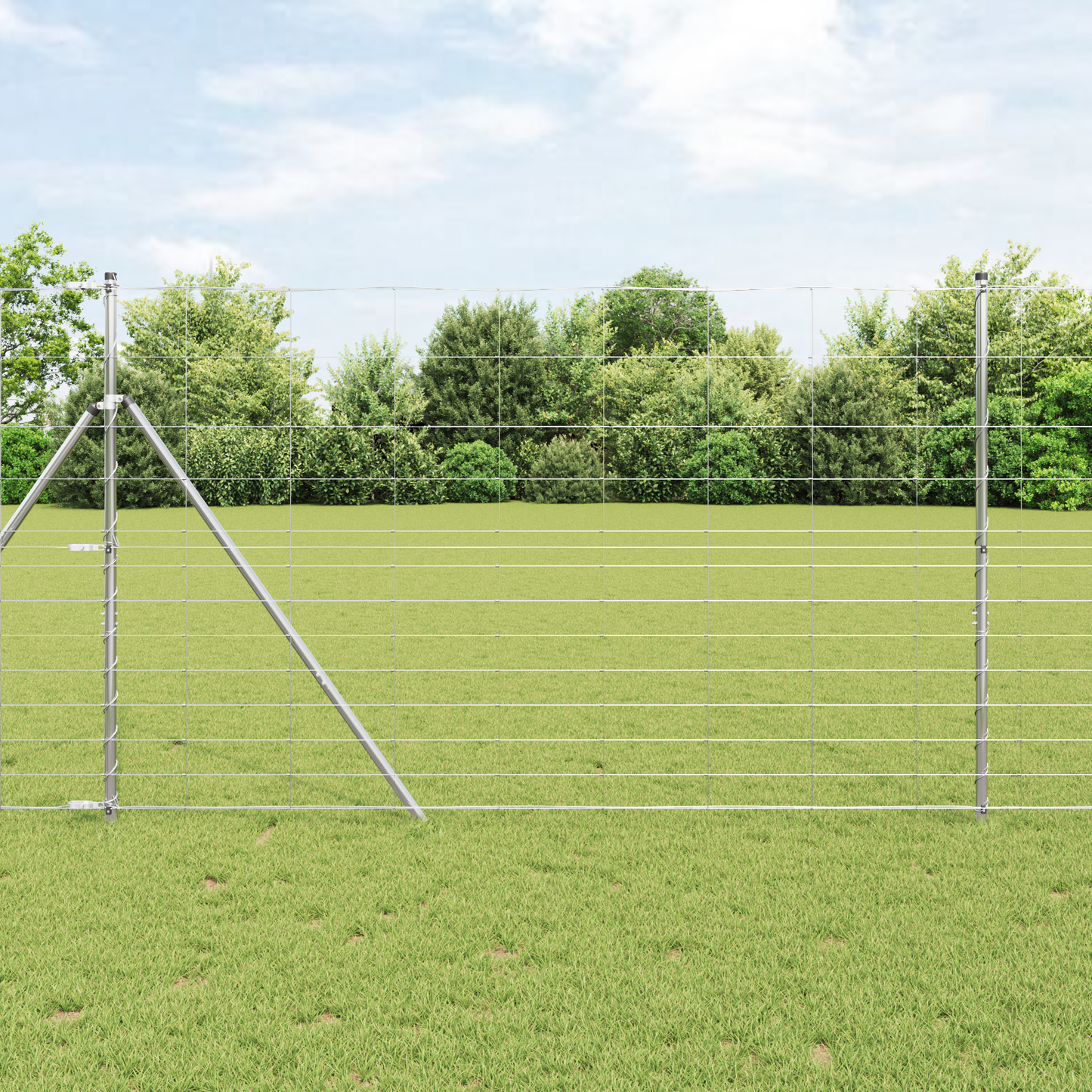 Field Fence Silver