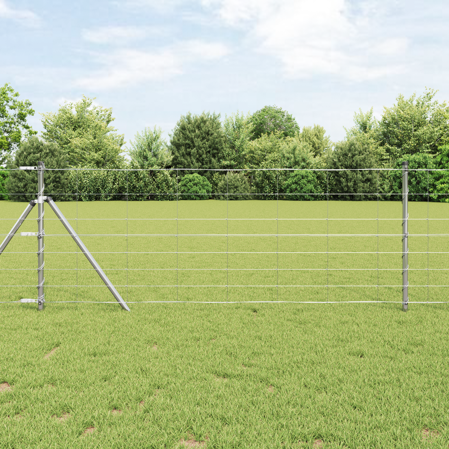 Field Fence Silver