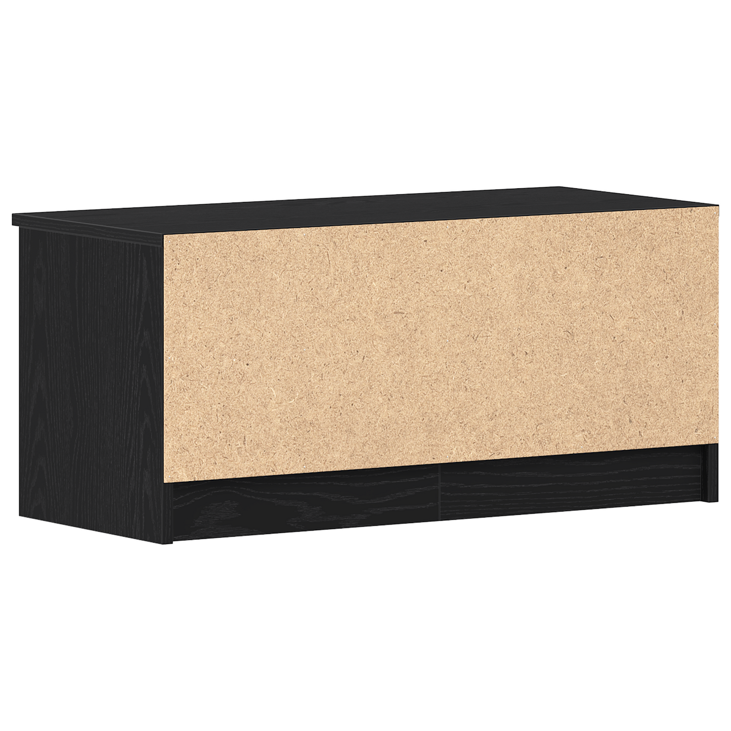 TV Cabinet 2 pcs Black Oak 80 x 35 x 36.5 cm Engineered Wood
