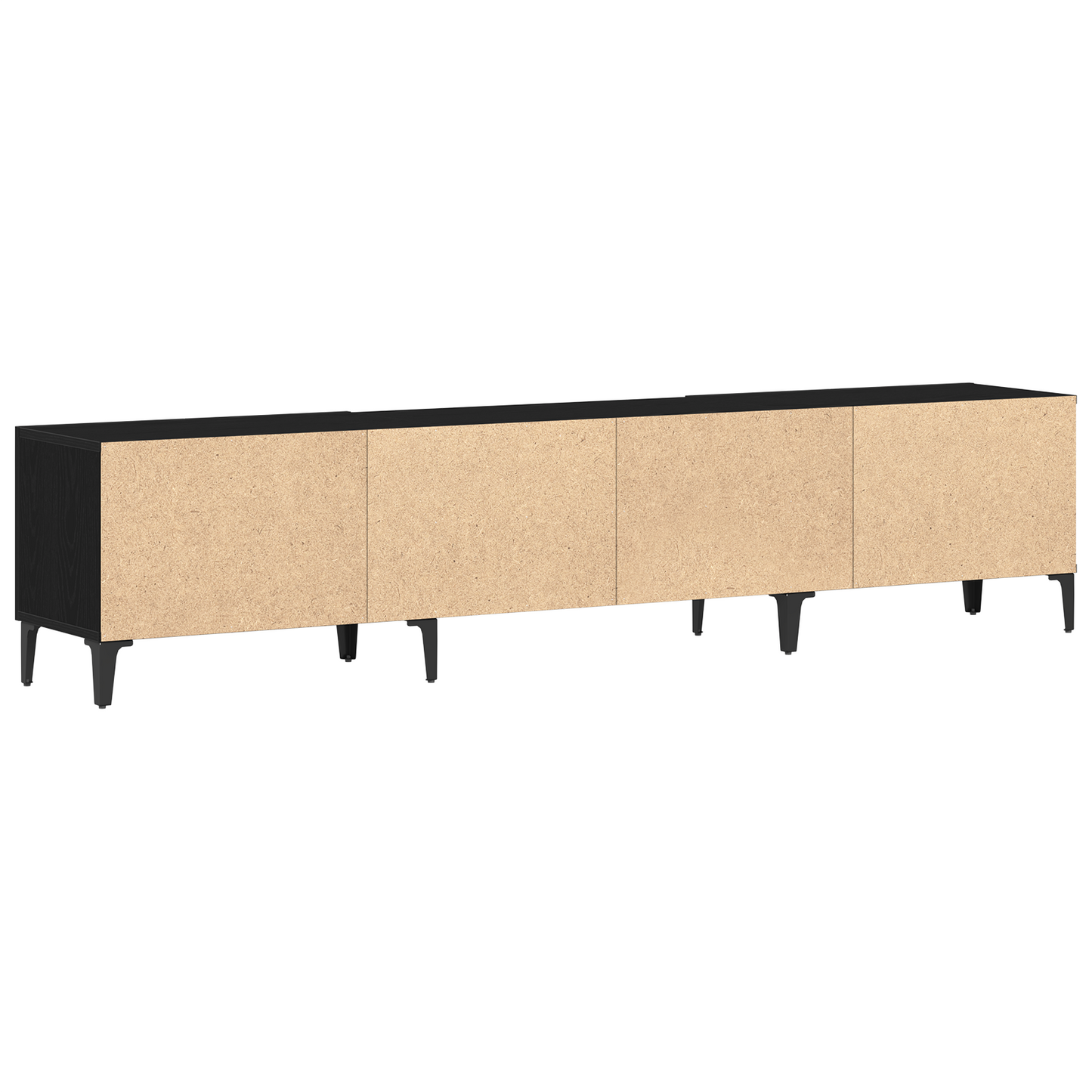 TV Cabinet Black Oak 180 x 31.5 x 40 cm Engineered Wood
