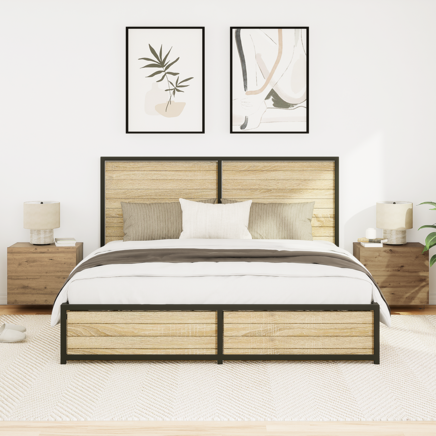 Bedside Cabinet with Drawer 2 pcs Artisan Oak 50 x 39 x 41 cm