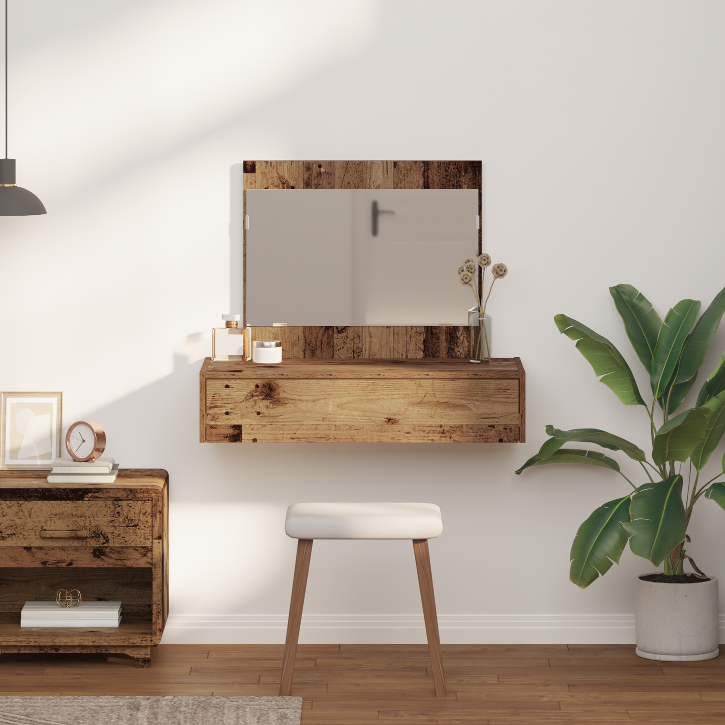 Dressing Table Brown 83 x 40 x 70 cm Engineered Wood