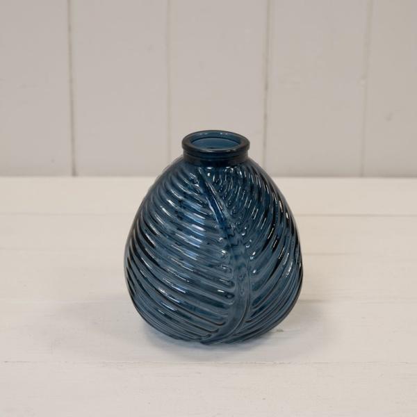 Blue Leaf  Bottle H13cm W12cm D11cm  Weight-329g