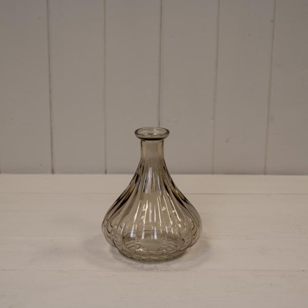 Smokey Brown Medium Bud Vase