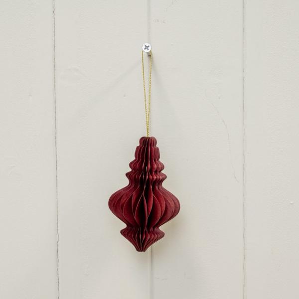 Set of 3 Caramel Chandelier Baubles