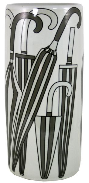 Yellow Tall Ribbed Vase H22.5cm D10cm  Weight-595g
