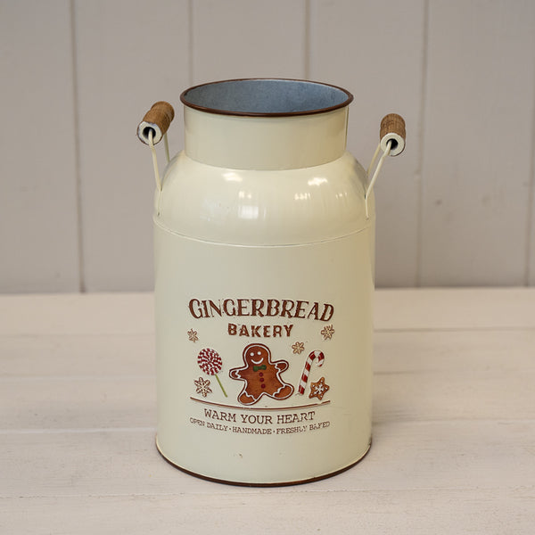Cream Zinc 'Gingerbread Bakery' Jug