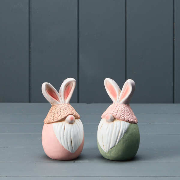 Mixed Pink and Green Gonks H12 W6.5 D6.5  Weight-244g