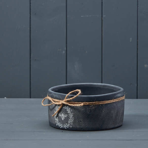 Black Bee Trough TD20x9.7cm H9.5cm
