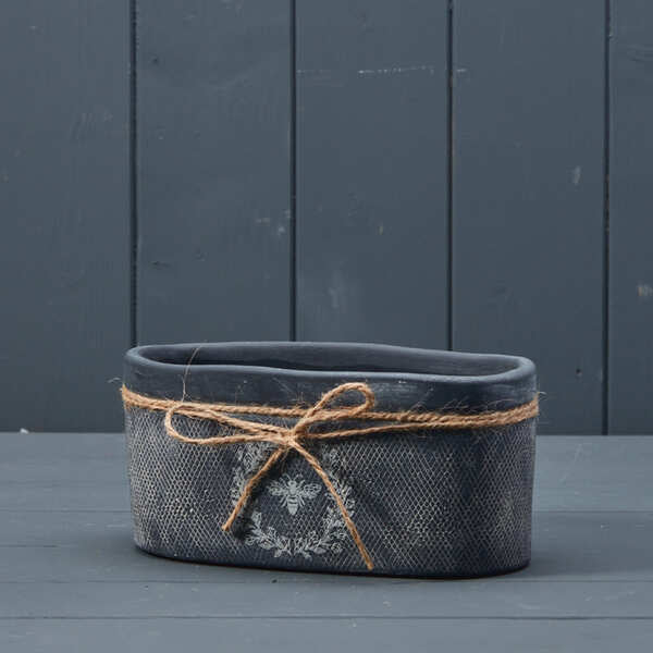 Black Bee Pot TD11.5cm H11cm