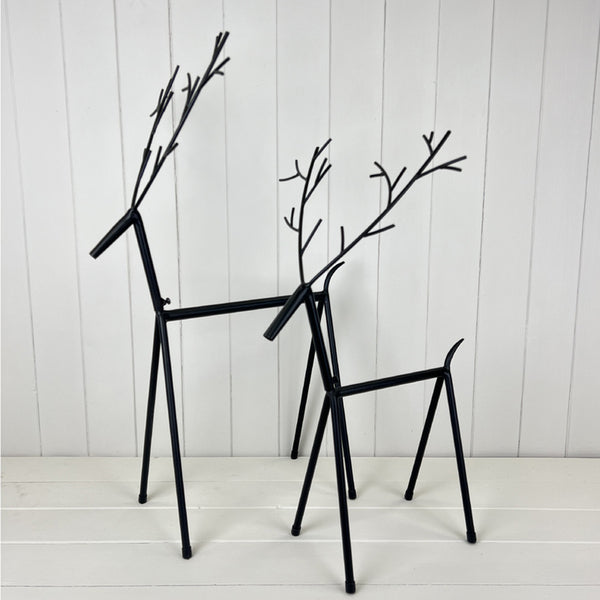 White Metal star decorations 52x49.5cm