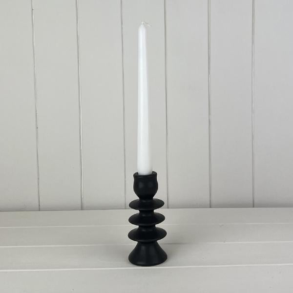 White Ceramic Tree Oranament with Textured Detail  L12.8xD12.8xH36.3cm  Weight-826g