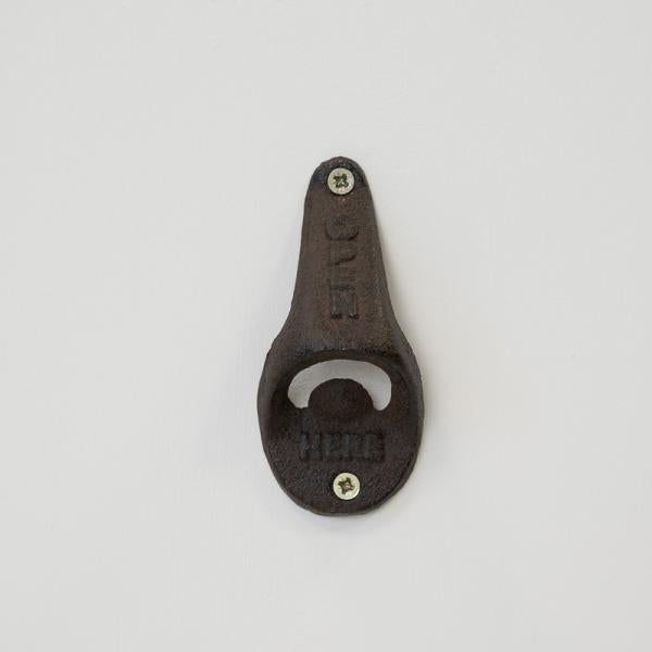 Cast iron bear bottle opener