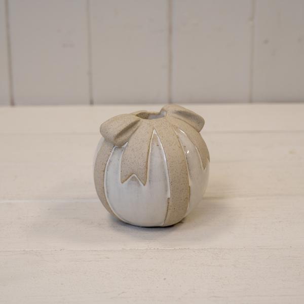 Medium Stone Glazed Ceramic Penguin Ornament