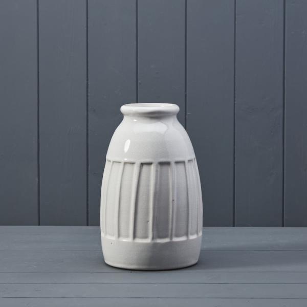 Blue Ceramic Pot TD(ext)12.5/ (int)10.5 x BD12.5 x H10cm