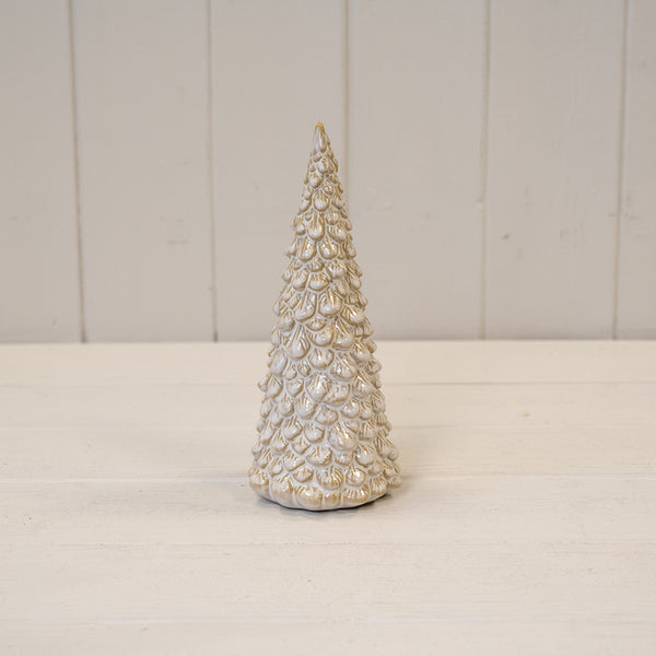 Large Glazed Ceramic Layered Christmas Tree