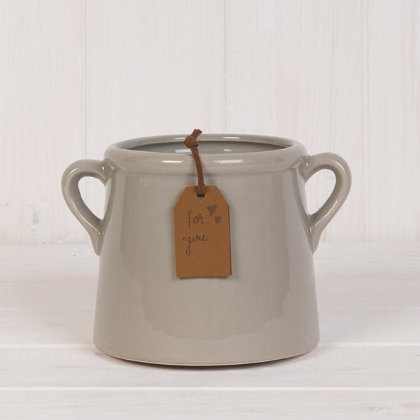 Grey Pot 8cm