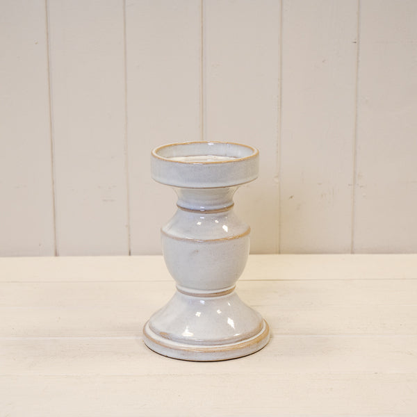Natural Ceramic Jug with Petal Shape design Small 14.7cm x 10.2cm x 14.2cm