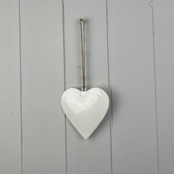 Metal Hanging Snowflake 8cm