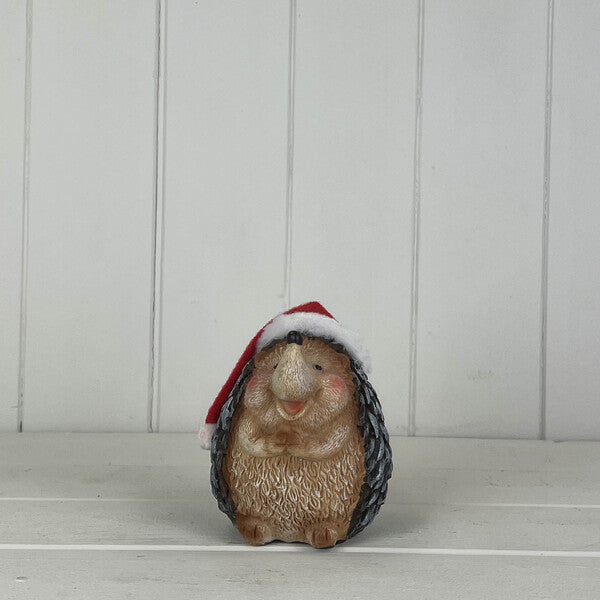Polyresin hedgehog decoration size 9*10.5*6