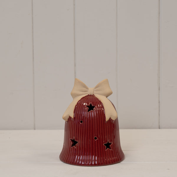 Red Ceramic Tree L12xW12xH30.5cm