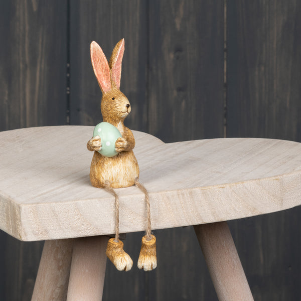 standing rabbit green egg