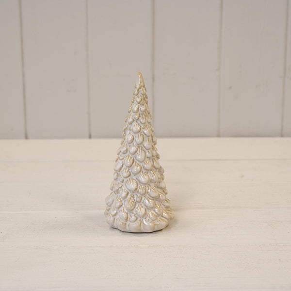 Medium Glazed Ceramic Layered Christmas Tree