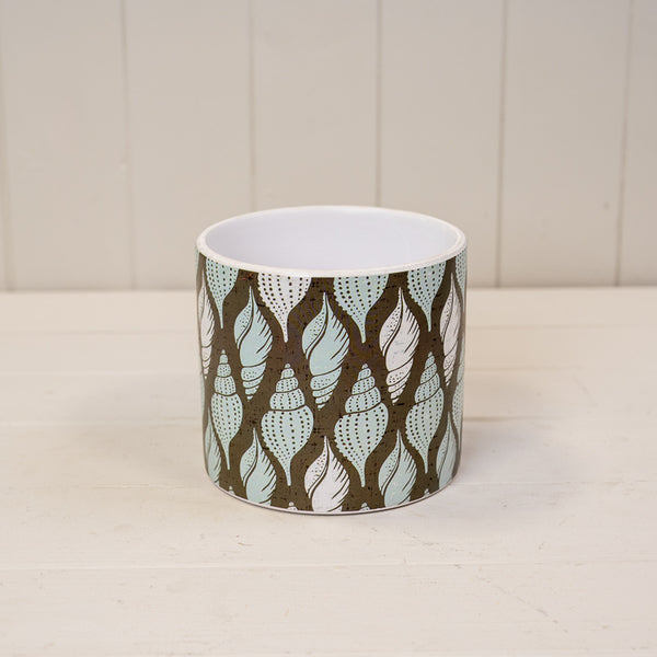 Tulip Shell Pot TD13.8cm H12.5cm L13.8cm W13.8cm Weight-138g
