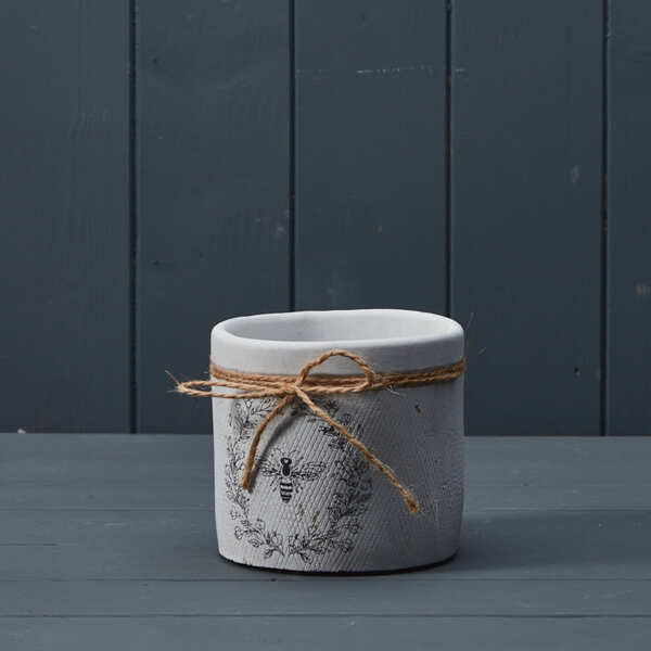 White Bee Pot TD11.5cm H11cm