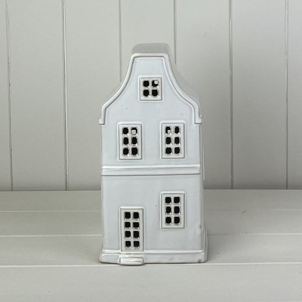 White Ceramic Angel Ornament L9xD6.5xH13.5cm  Weight-214g