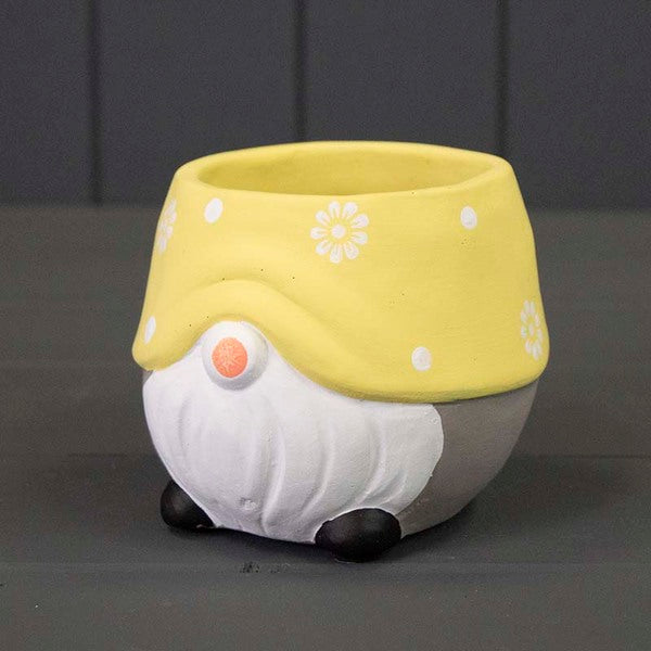 Pink Spring Gonk Planter 11x10.5x9cm