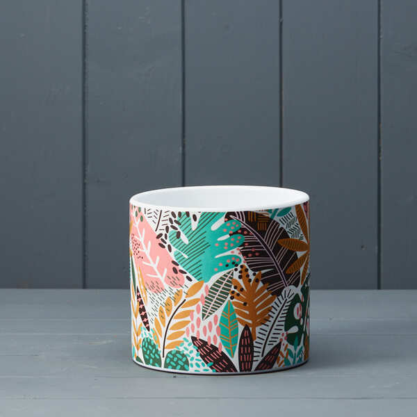 Floral Bird Cage Pot TD12cm H10.5cm L12cm W12cm Weight-119g
