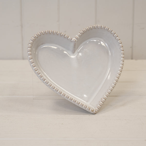 Natural Ceramic Bow Candle Holder 9.5cm x 9.3cm x 13cm