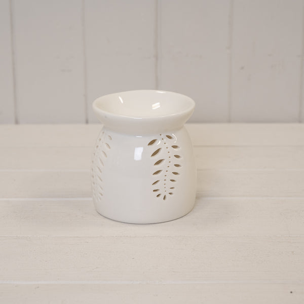 Ceramic Natural Bird with Olive Branch Detail 10.7cm x 6cmx 10.5cm