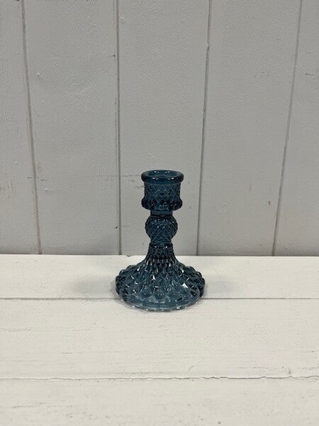 Blue Glass Bottle D5.2 x H13.2cmÂ  Weight-520g