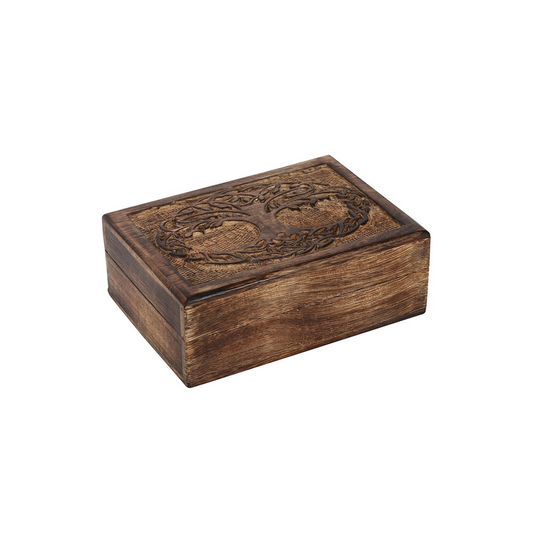 7x5in Wooden Tree of Life Box