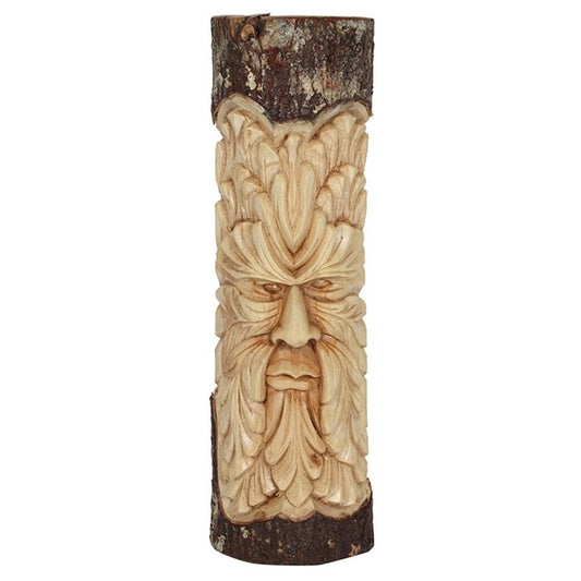 50cm Green Man Wood Carving