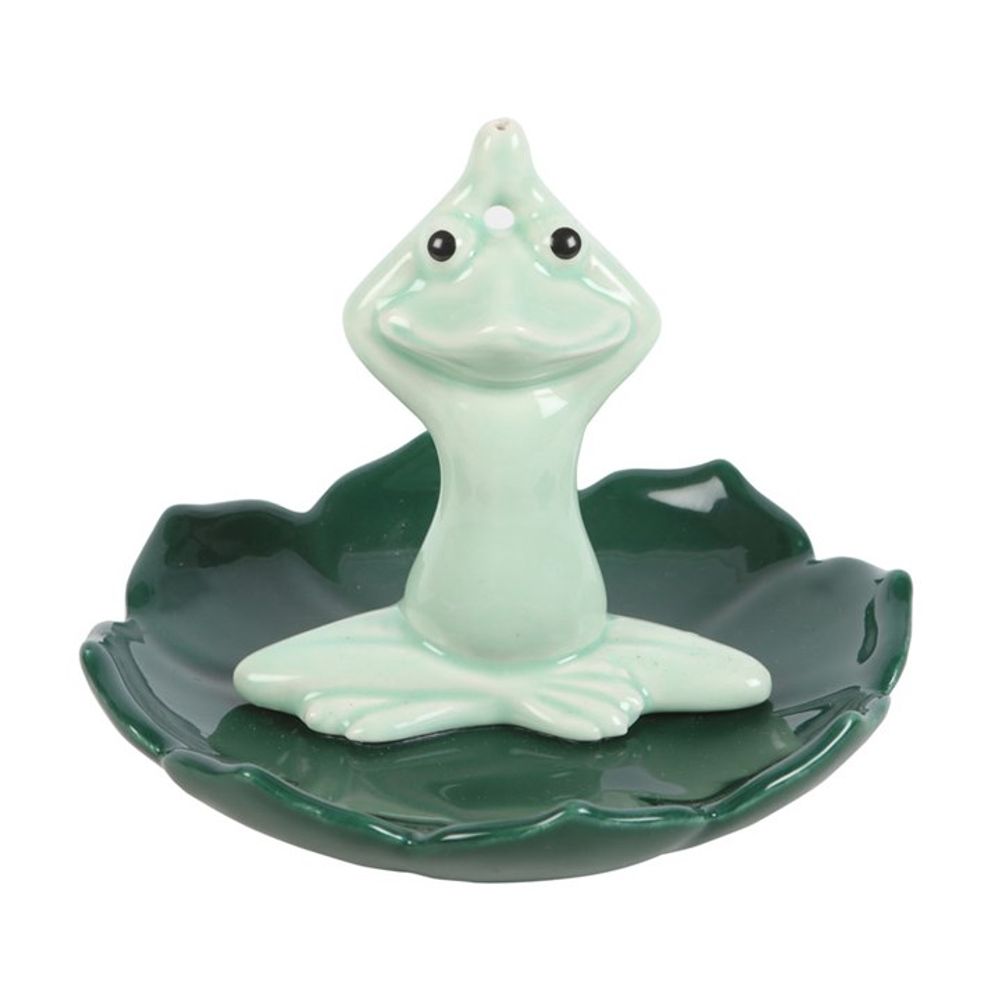 Yoga Frog Incense Stick Holder