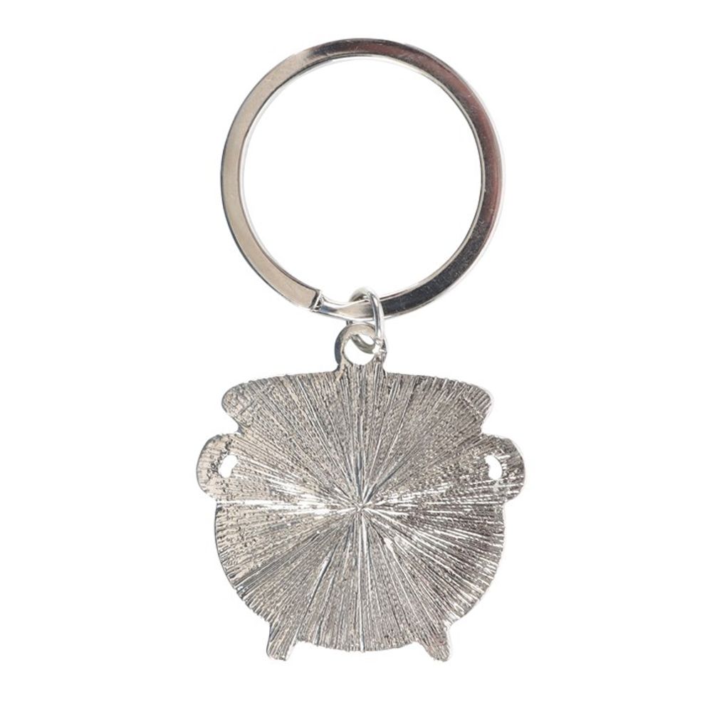 Witches Brew Cauldron Keyring