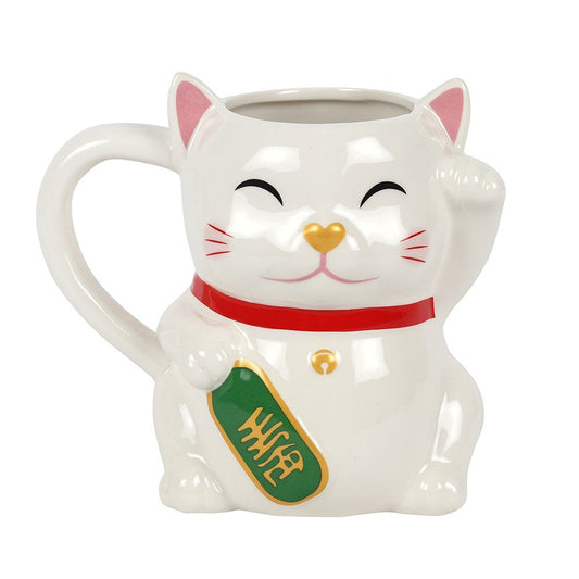 Waving Lucky Cat Mug