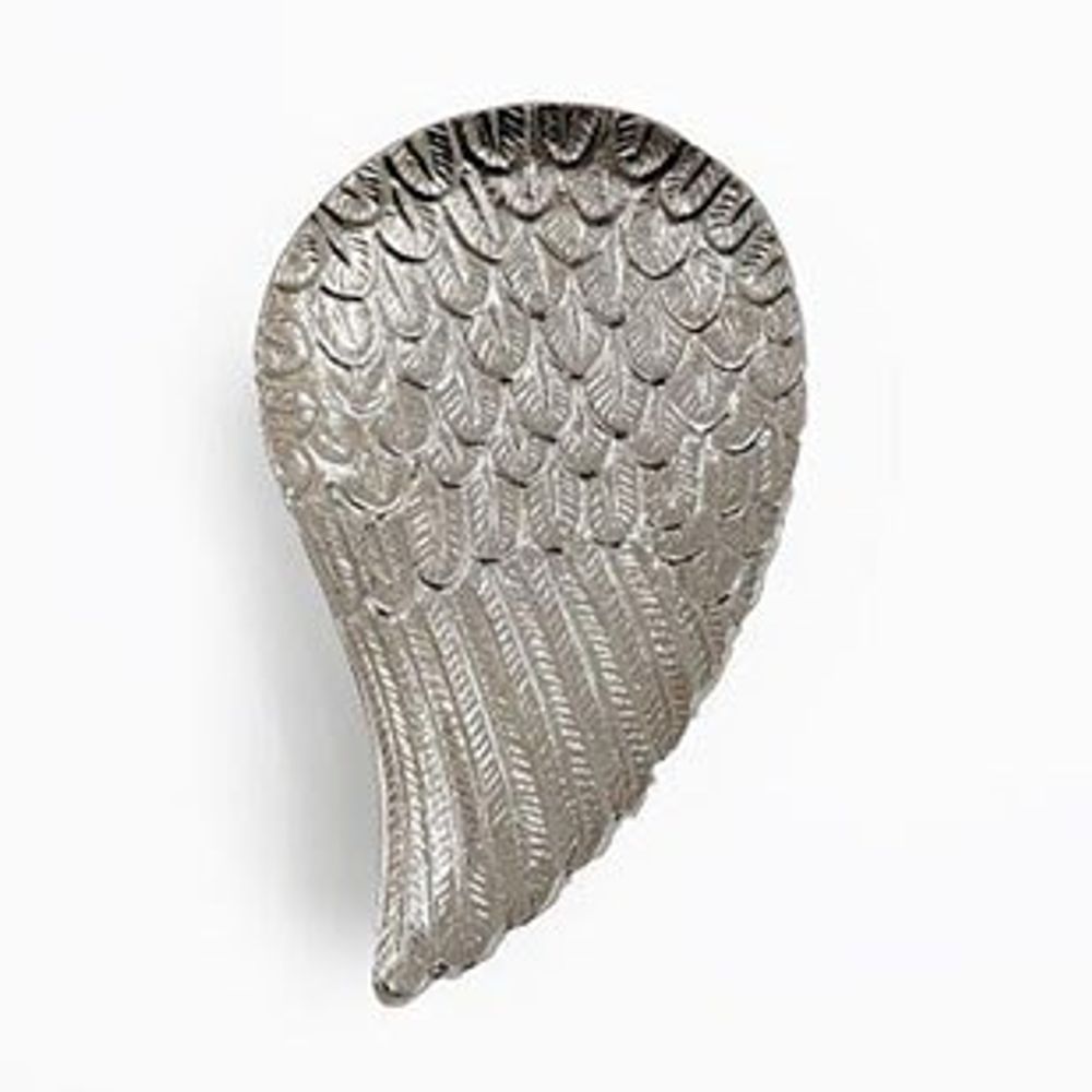 22cm Silver Aluminium Angel Wing Tray