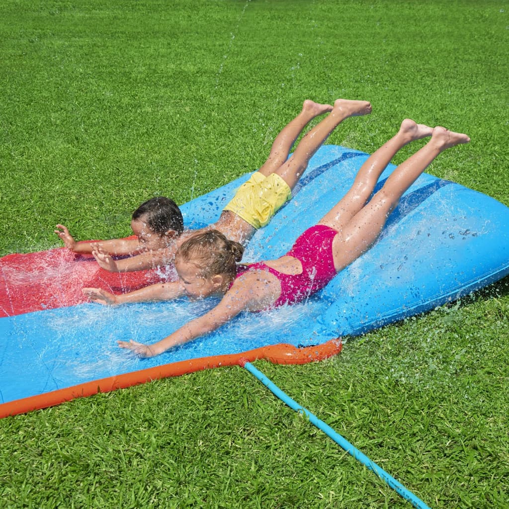 Bestway H2OGO Water Slide Tsunami Splash Ramp Double Slide