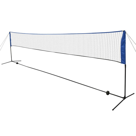 Badminton Net with Shuttlecocks 600x155 cm - Upclimb Ltd