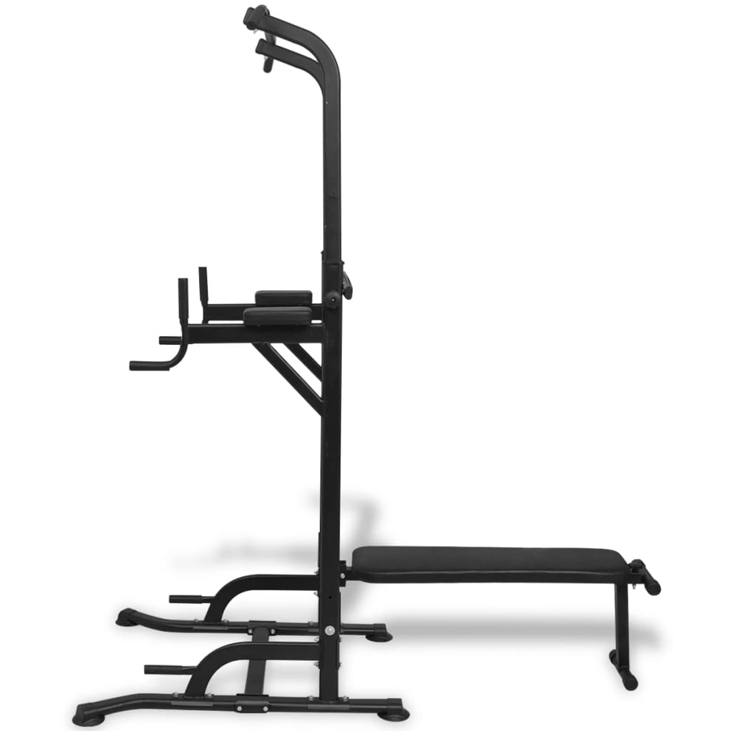 Power Tower with Sit-up Bench - Upclimb Ltd
