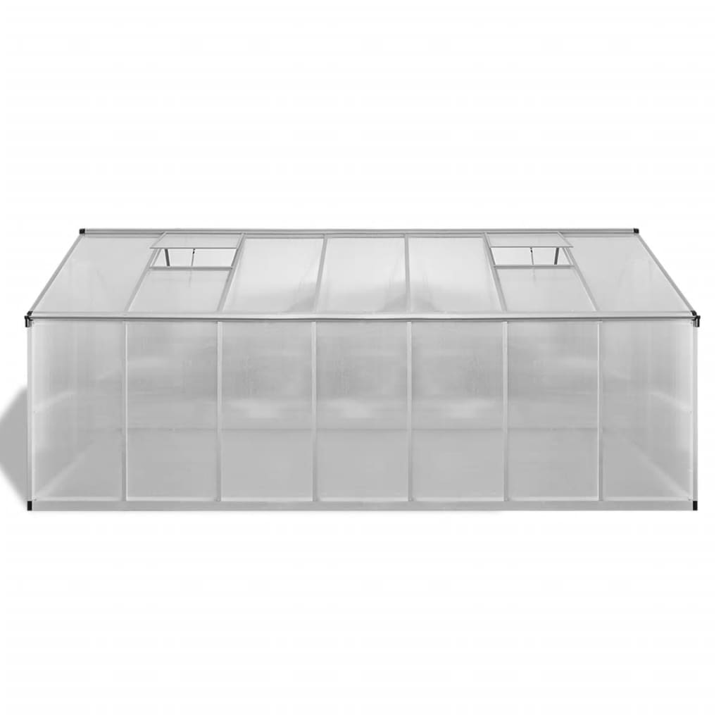 vidaXL Greenhouse Reinforced Aluminium 10.53 m²