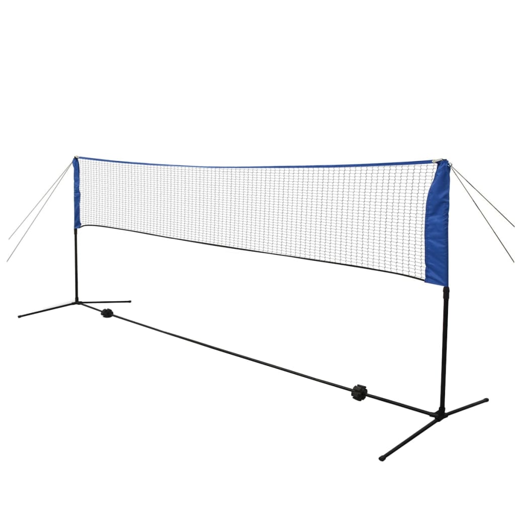 Badminton Net Set with Shuttlecocks 300x155 cm - Upclimb Ltd