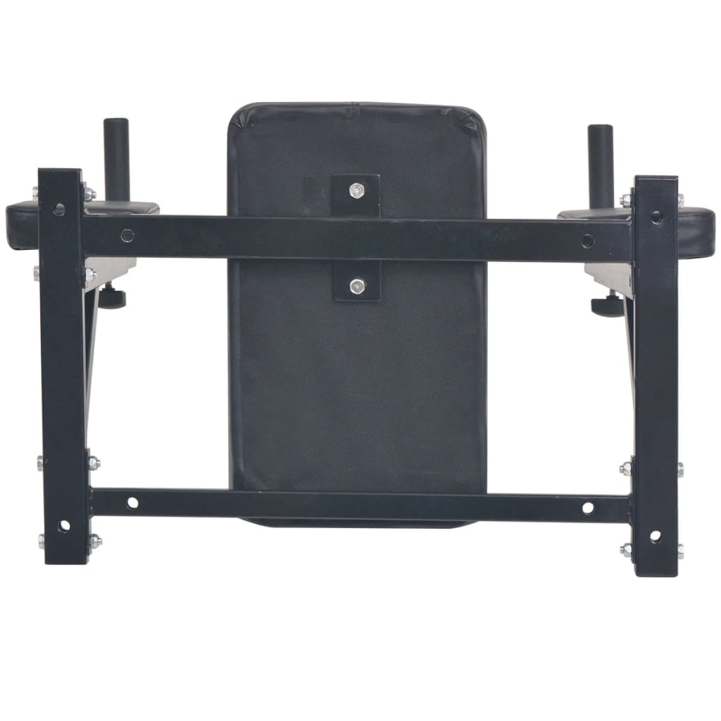 Wall-mounted Fitness Dip Station Black - Upclimb Ltd